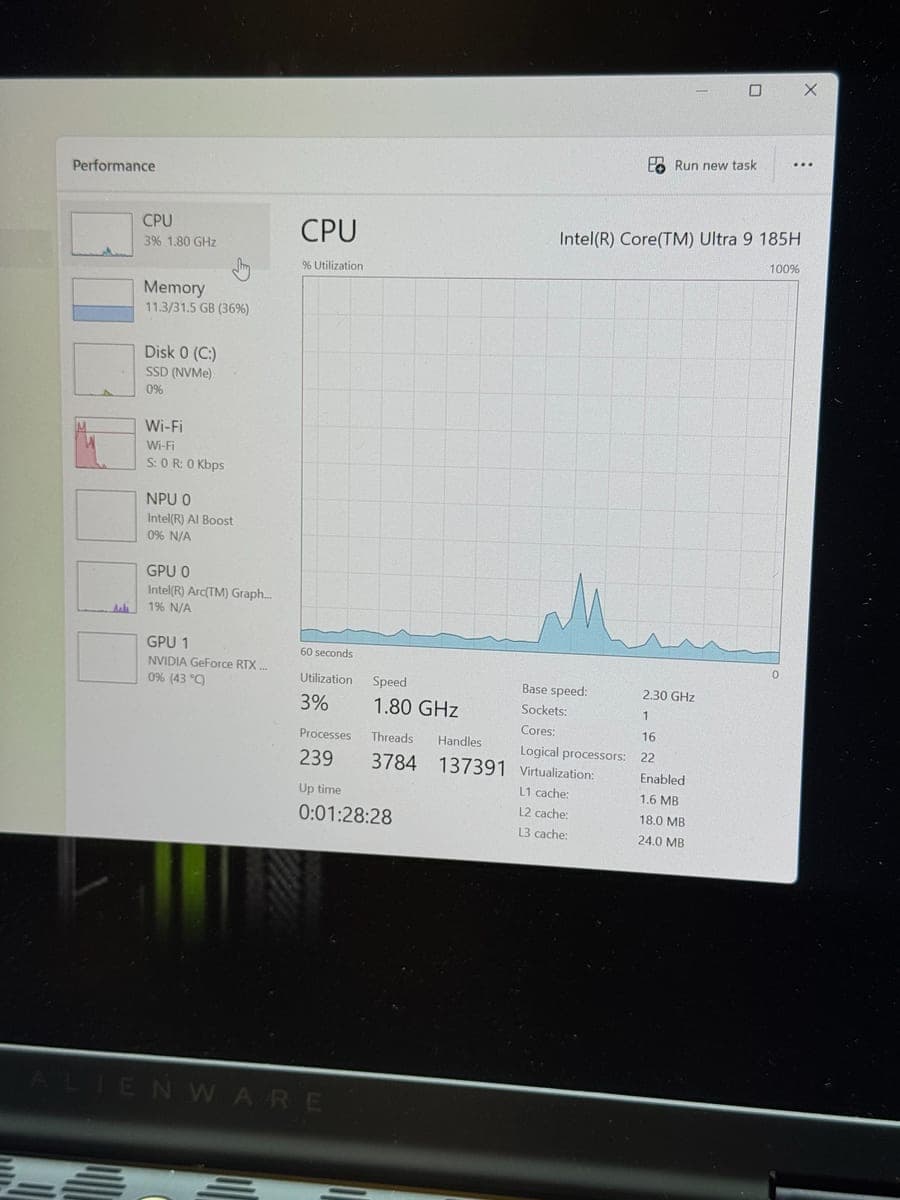 Alienware Gaming Laptop — Core Ultra 9, RTX 4070 — photo 5